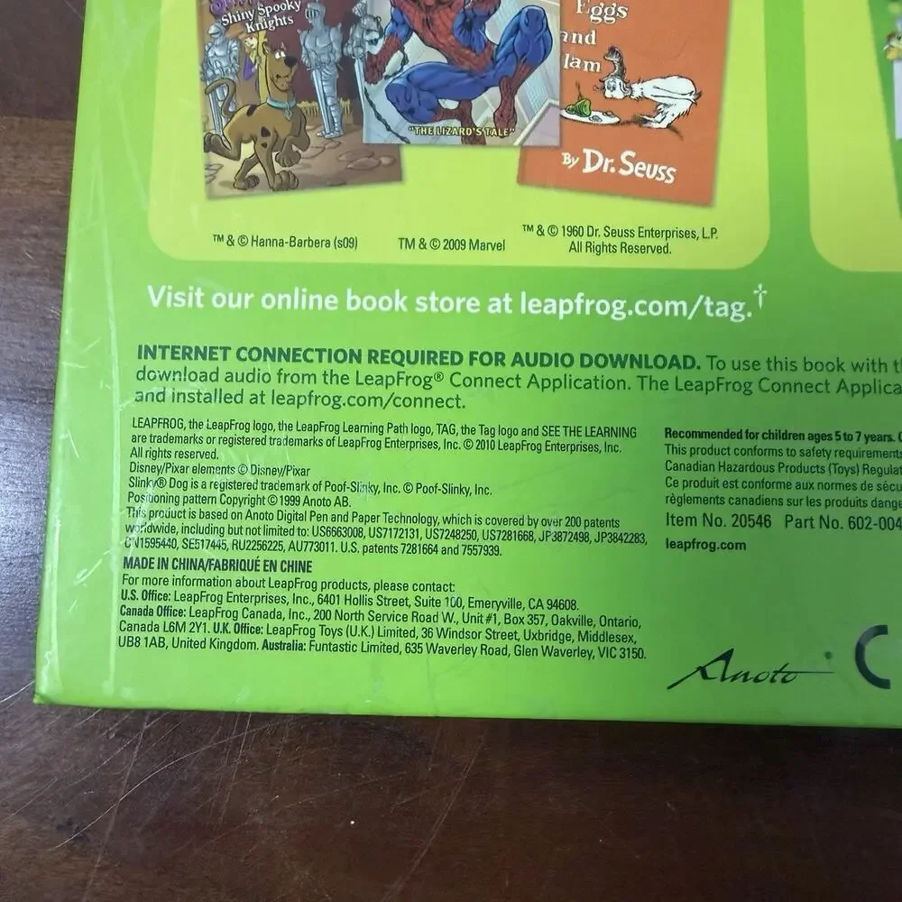 LeapFrog Tag + LeapReader book — Disney Pixar: Pixar Pals Puzzle Time 2010